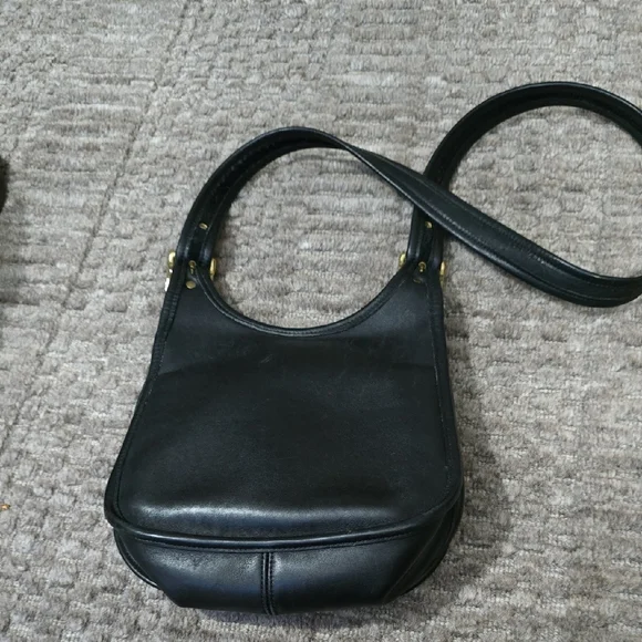 Coach Black Leather Crossbody Bag - Picture 3 of 6